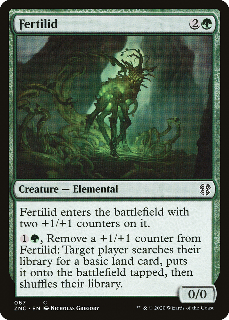 Image of Fertilid (ZNC-067) - Zendikar Rising Commander