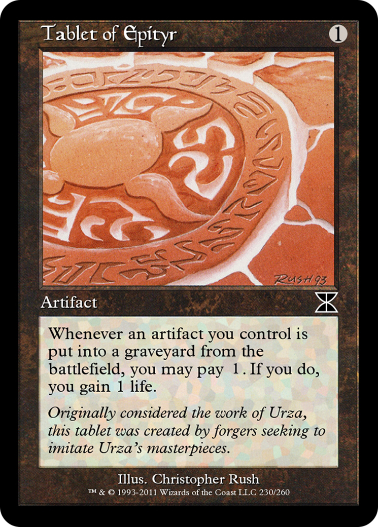 Image of Tablet of Epityr (ME4-230) - Masters Edition IV