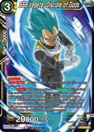 Image of SSB Vegeta, Disciple of Gods (P-449) - Tournament Promotion Cards