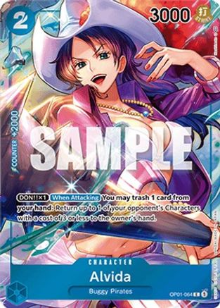 Image of Alvida (Box Topper) (OP01-064) - Romance Dawn Foil