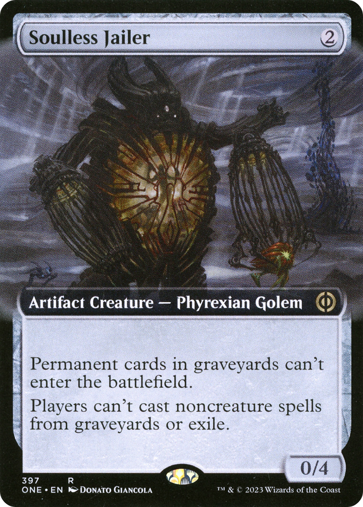 Image of Soulless Jailer (Extended Art) (ONE-397) - Phyrexia: All Will Be One: (Extended Art)