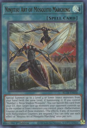 Image of Ninjitsu Art of Mosquito Marching (BLCR-EN030) - Battles of Legend: Crystal Revenge 1st Edition