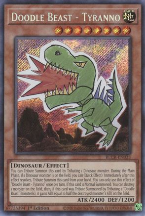 Image of Doodle Beast - Tyranno (BLCR-EN033) - Battles of Legend: Crystal Revenge 1st Edition