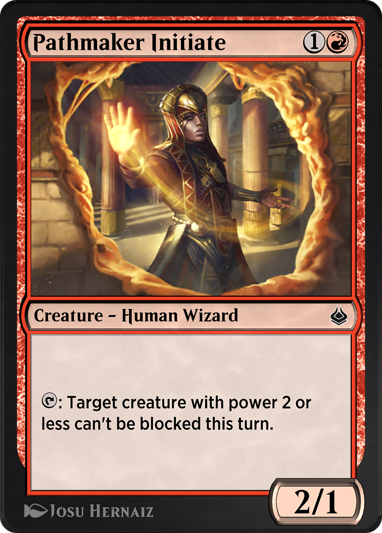Image of Pathmaker Initiate (AKR-170) - Amonkhet Remastered