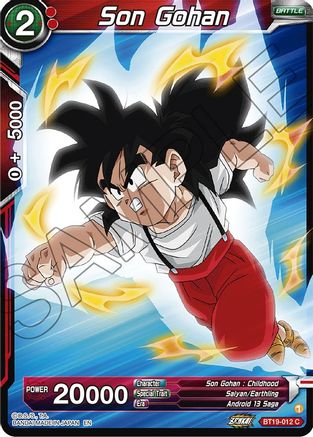 Image of Son Gohan (BT19-012) - Fighters Ambition Foil