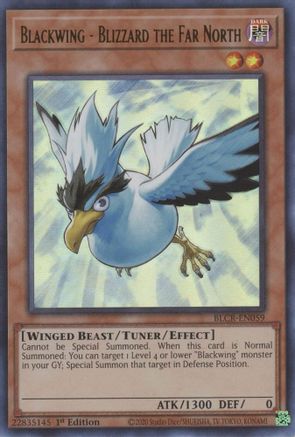 Image of Blackwing - Blizzard the Far North (BLCR-EN059) - Battles of Legend: Crystal Revenge 1st Edition