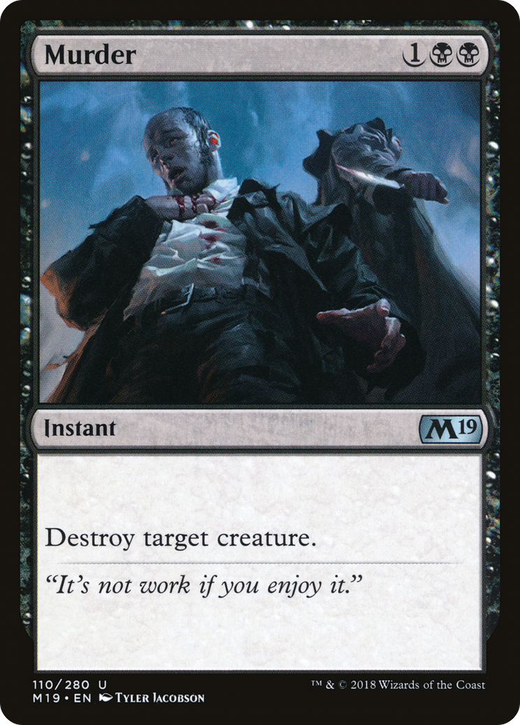 Image of Murder (M19-110) - Core Set 2019