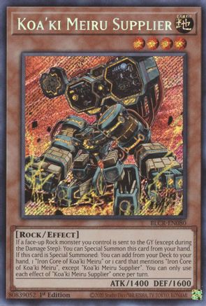 Image of Koa'ki Meiru Supplier (BLCR-EN080) - Battles of Legend: Crystal Revenge 1st Edition