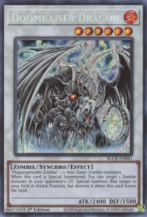 Image of Doomkaiser Dragon (BLCR-EN081) - Battles of Legend: Crystal Revenge 1st Edition