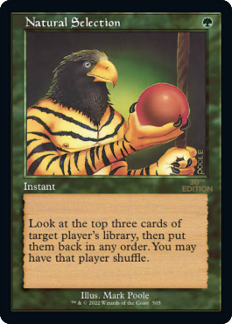 Image of Natural Selection (Retro Frame) (30A-505) - 30th Anniversary Edition