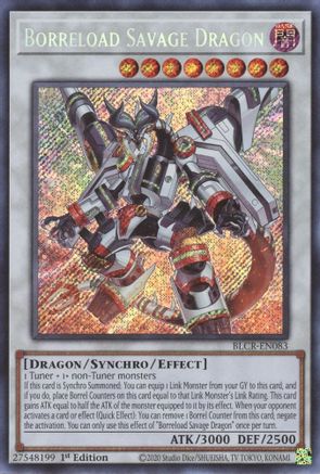 Image of Borreload Savage Dragon (BLCR-EN083) - Battles of Legend: Crystal Revenge 1st Edition