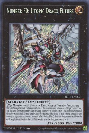 Image of Number F0: Utopic Draco Future (BLCR-EN085) - Battles of Legend: Crystal Revenge 1st Edition