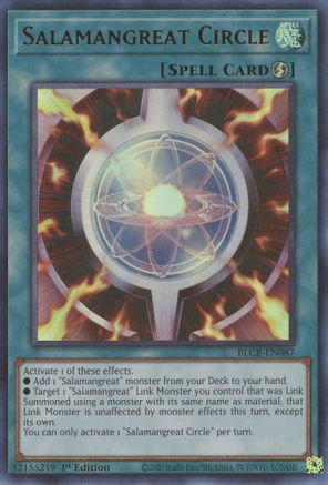 Image of Salamangreat Circle (BLCR-EN087) - Battles of Legend: Crystal Revenge 1st Edition