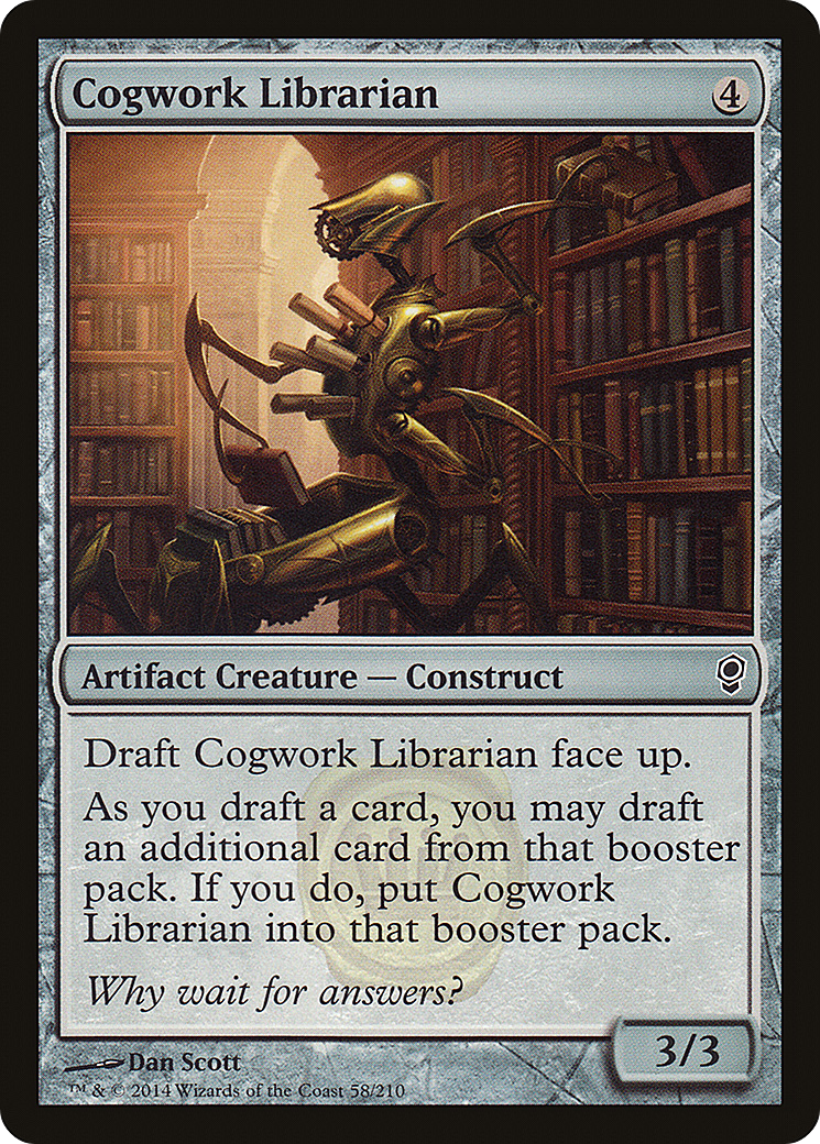 Image of Cogwork Librarian (CNS-058) - Conspiracy