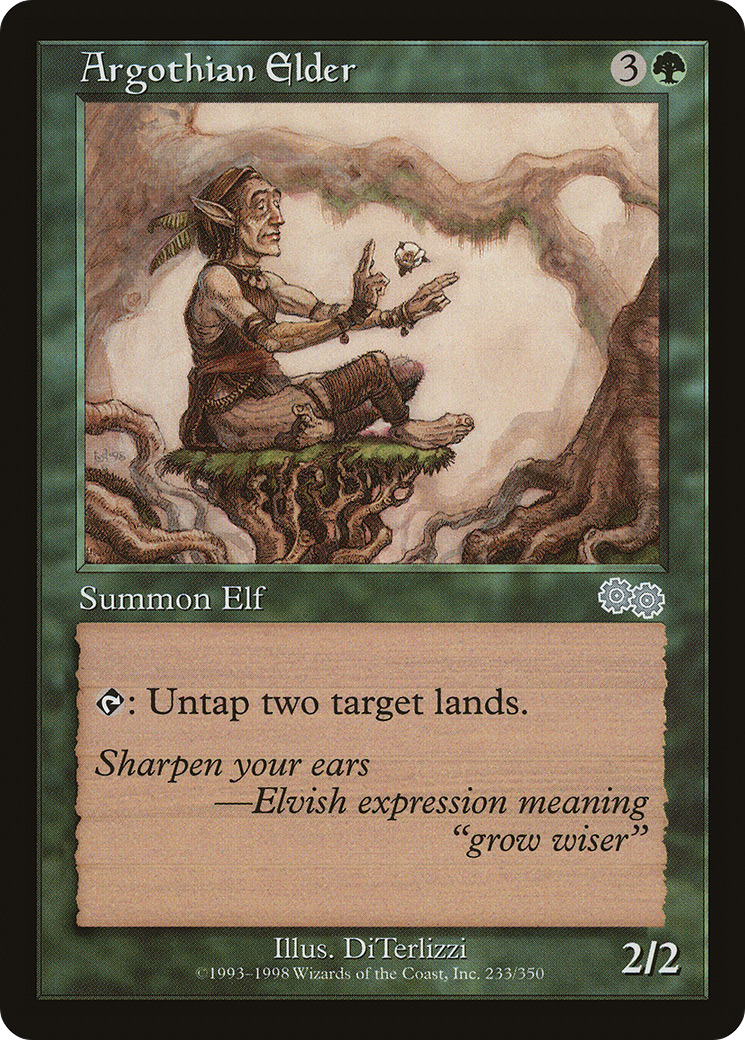 Image of Argothian Elder (USG-233) - Urza's Saga