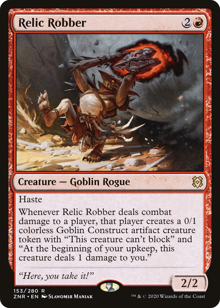 Image of Relic Robber (ZNR-153) - Zendikar Rising Foil