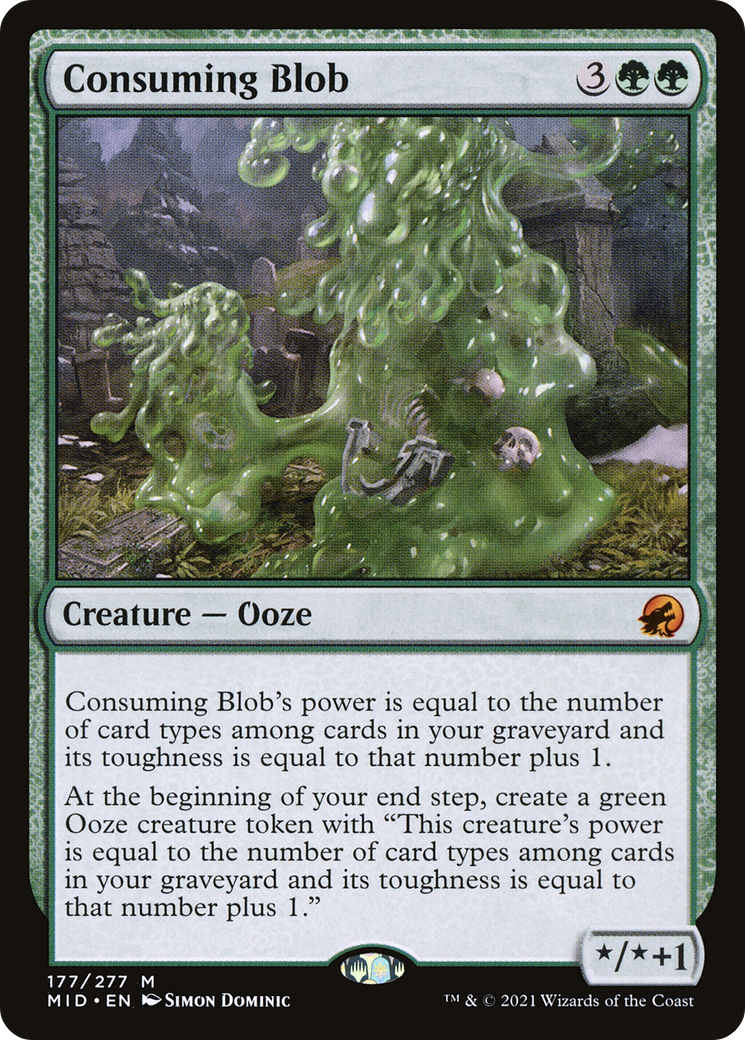 Image of Consuming Blob (MID-177) - Innistrad: Midnight Hunt