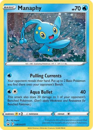 Image of Manaphy SWSH275  - Holofoil SWSH Sword & Shield Promo Cards - Promo