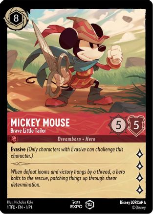 Image of Mickey Mouse - Brave Little Tailor (1) - D23 Promos