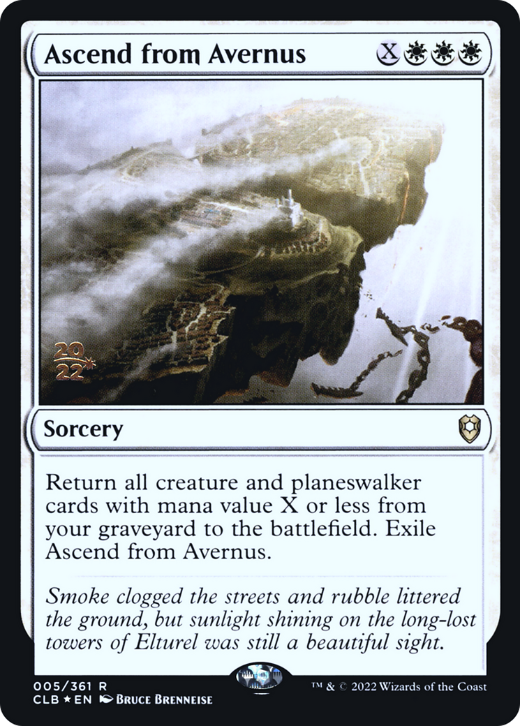 Image of Ascend from Avernus (PRE-005) - Battle for Baldur's Gate Promos Foil