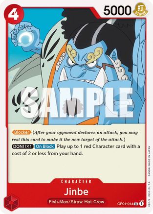Image of Jinbe (014) (OP01-014) - Romance Dawn