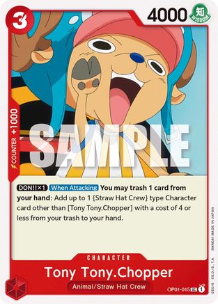Image of Tony Tony.Chopper (OP01-015) - Romance Dawn