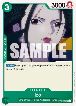 Image of Izo (OP01-033) - Romance Dawn