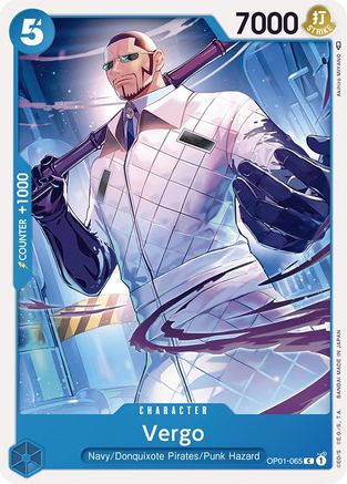 Image of Vergo (OP01-065) - Romance Dawn