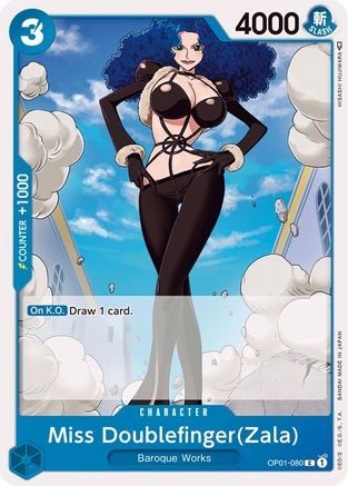 Image of Miss Doublefinger(Zala) (OP01-080) - Romance Dawn