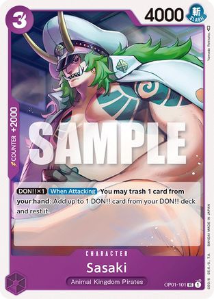 Image of Sasaki (OP01-101) - Romance Dawn