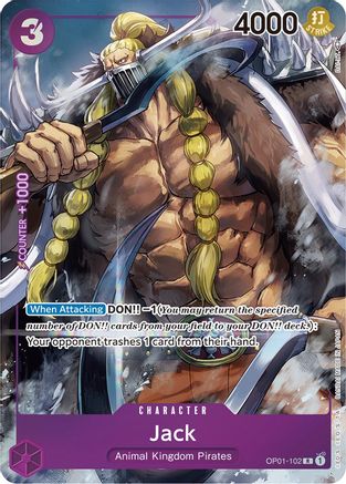 Image of Jack (Parallel) (OP01-102) - Romance Dawn Foil