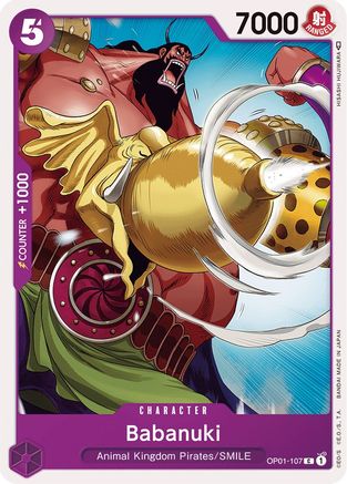 Image of Babanuki (OP01-107) - Romance Dawn