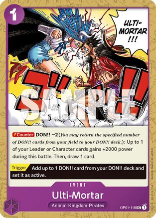 Image of Ulti-Mortar (OP01-118) - Romance Dawn