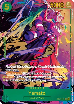 Image of Yamato (Parallel) (OP01-121) - Romance Dawn Foil