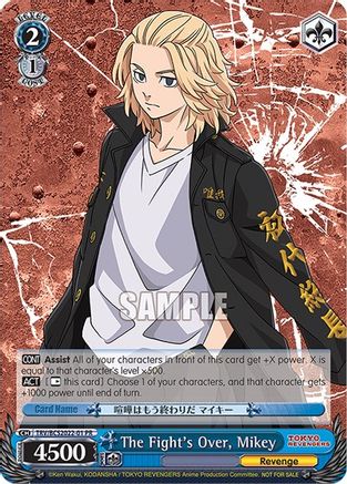 Image of The Fight's Over, Mikey (TRV/BCS2022-01 PR) - Bushiroad Event Cards