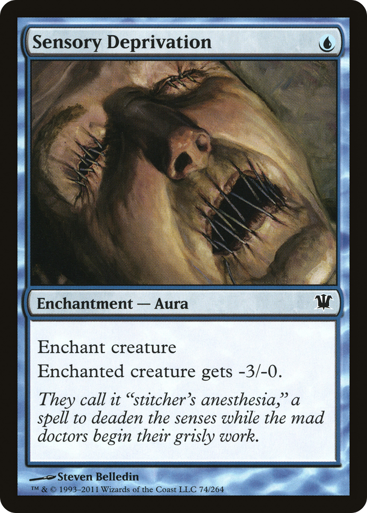 Image of Sensory Deprivation (ISD-074) - Innistrad Foil