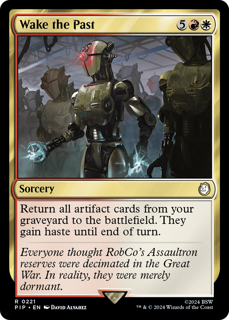 Image of Wake the Past (PIP-221) - Fallout Foil
