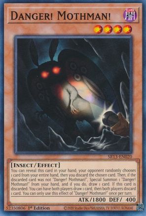 Image of Danger! Mothman! (SR13-EN020) - Structure Deck: Dark World 1st Edition