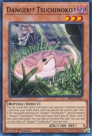 Image of Danger!? Tsuchinoko? (SR13-EN021) - Structure Deck: Dark World 1st Edition