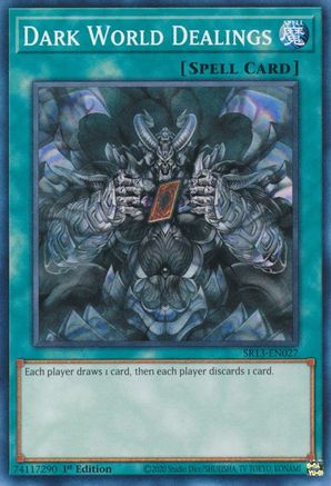 Image of Dark World Dealings (SR13-EN027) - Structure Deck: Dark World 1st Edition