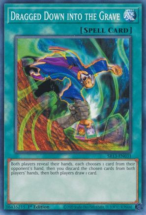 Image of Dragged Down into the Grave (SR13-EN031) - Structure Deck: Dark World 1st Edition