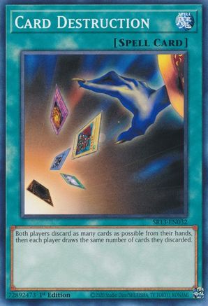 Image of Card Destruction (SR13-EN032) - Structure Deck: Dark World 1st Edition