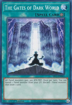 Image of The Gates of Dark World (SR13-EN045) - Structure Deck: Dark World 1st Edition