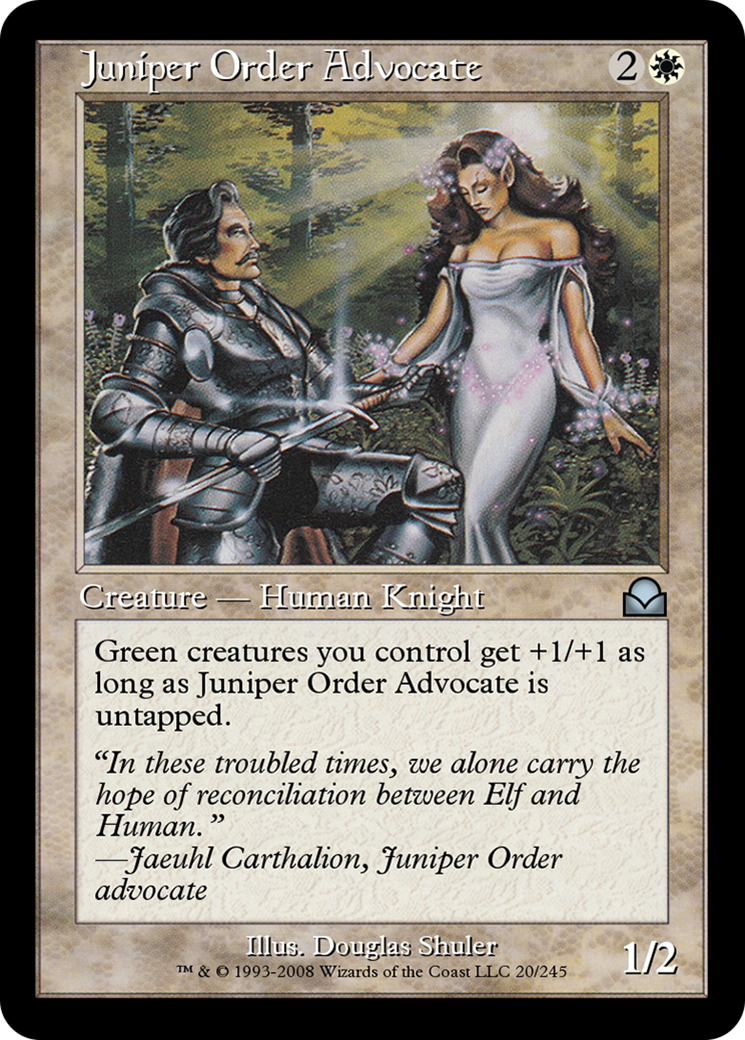 Image of Juniper Order Advocate (ME2-020) - Masters Edition II