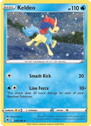 Image of Keldeo 045/189  - Holofoil Miscellaneous Cards & Products - Holo Rare