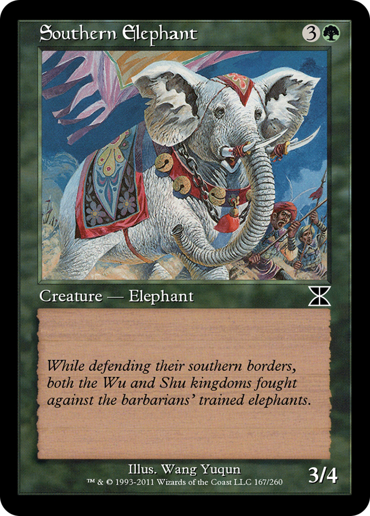 Image of Southern Elephant (ME4-167) - Masters Edition IV Foil