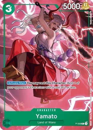 Image of Yamato (Tournament Pack Vol. 1) (P-008) - One Piece Promotion Cards