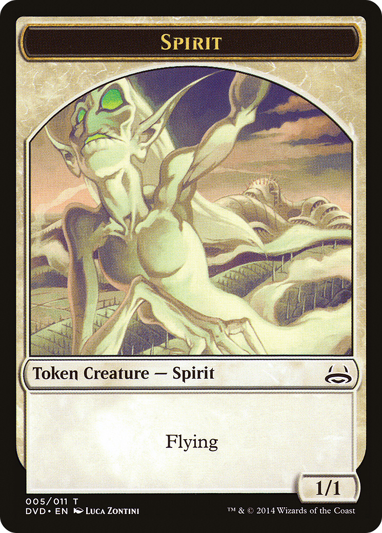 Image of Spirit Token (DD3-005) - Duel Decks Anthology: Divine vs. Demonic Tokens