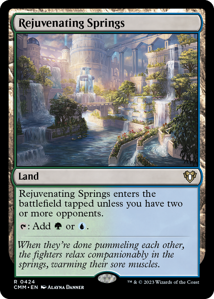 Image of Rejuvenating Springs (CMM-424) - Commander Masters Foil