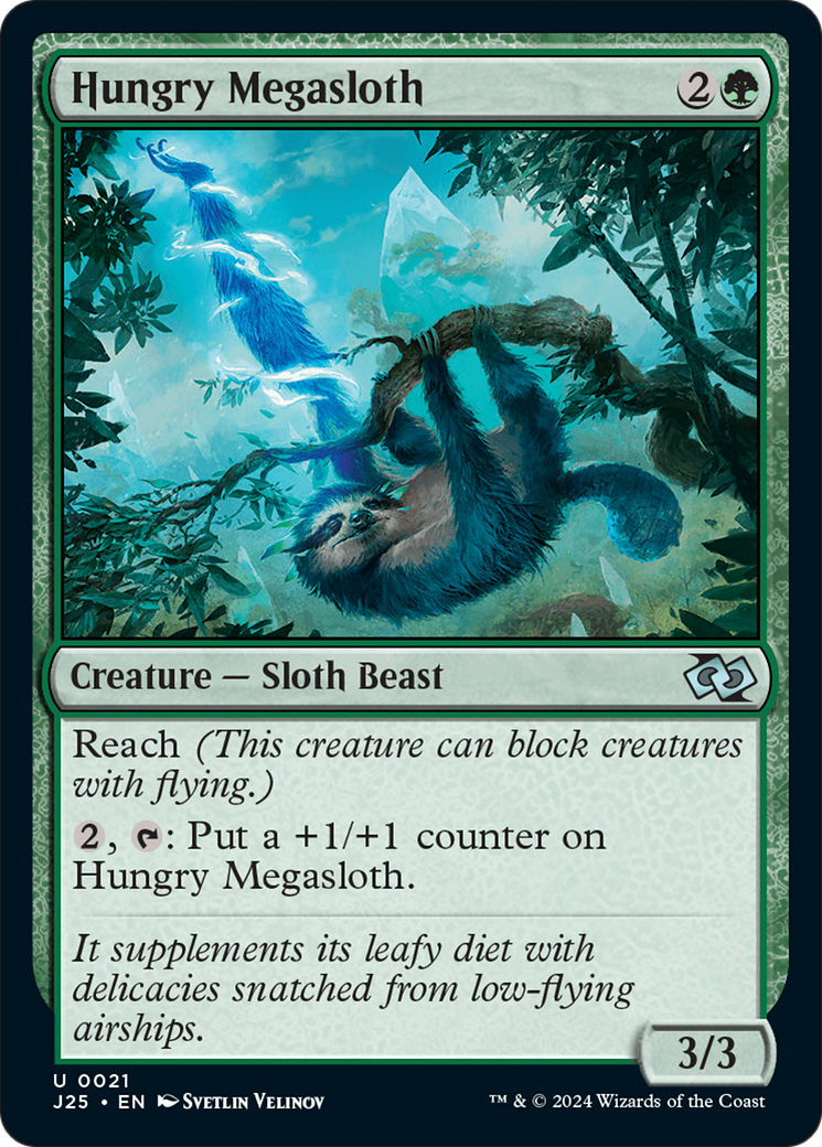 Image of Hungry Megasloth (J25-021) - Foundations Jumpstart